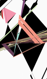 抽象色塊裝飾畫