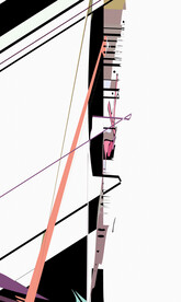 抽象色塊裝飾畫