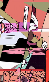 北歐抽象裝飾畫