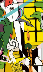 西德抽象裝飾畫