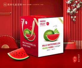 西瓜包裝 水果禮盒