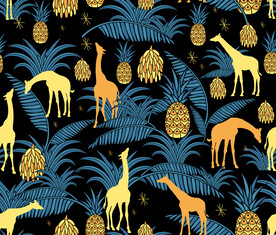 動(dòng)物印花圖案