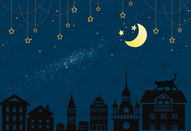 宇宙星光月亮小貓