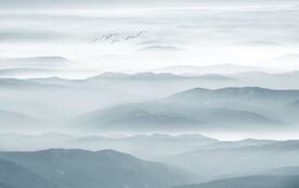 新中式水墨画背景墙