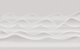 新中式山水光影立體木格柵背景墻