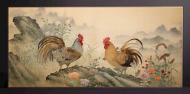 山水畫(huà)裝飾畫(huà)無(wú)框畫(huà)