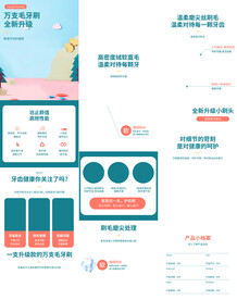 电动纳米竹炭牙刷详情页产品描述