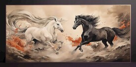 山水畫(huà)裝飾畫(huà)無(wú)框畫(huà)