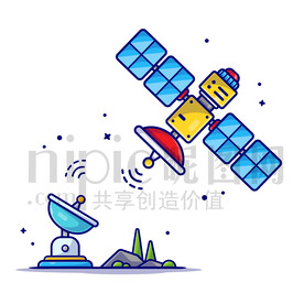 卡通衛(wèi)星通信傳輸