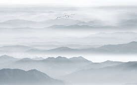 山水水墨画