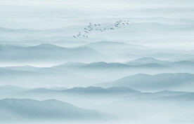 水墨山水图