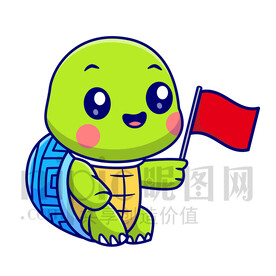 可愛卡通小烏龜