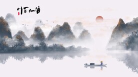 中式背景墻