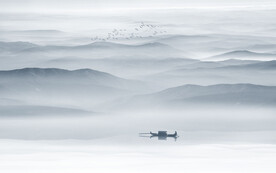 水墨山水画