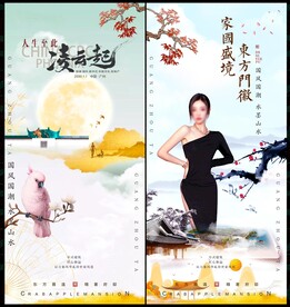 中國風國潮房地產(chǎn) 