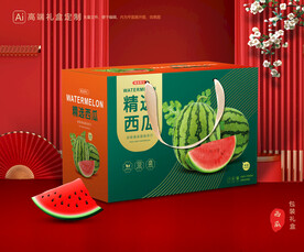 西瓜包裝 水果禮盒