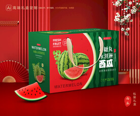 西瓜包裝 水果禮盒