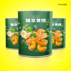 黃桃罐頭包裝
