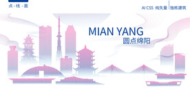 綿陽城市建筑風(fēng)景