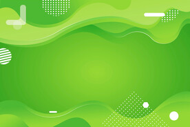 綠色漸變抽象科技線條背景