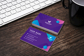 时尚通用名片PSD模板