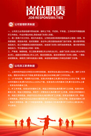崗位職責(zé)海報(bào)
