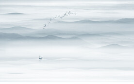 山水水墨画