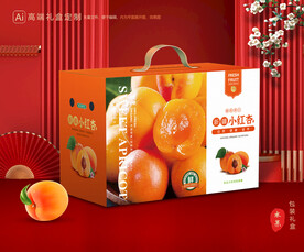 杏包裝 小紅禮盒