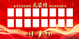 銷售光榮榜展板