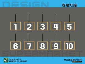 收銀燈箱