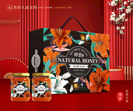 蜂蜜包裝 百花蜜禮盒