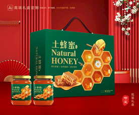 蜂蜜包裝 百花蜜禮盒