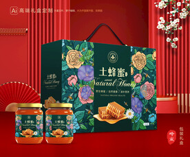 蜂蜜包裝 百花蜜禮盒