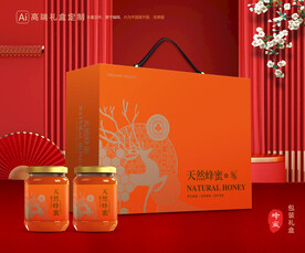 蜂蜜包裝 百花蜜禮盒
