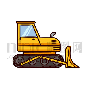 卡通工程車鏟車