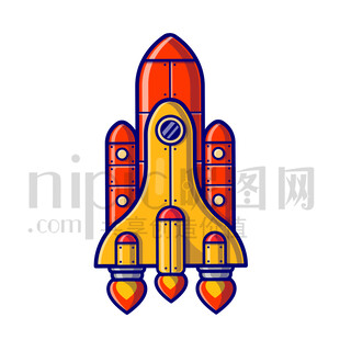 可愛火箭宇宙飛宇