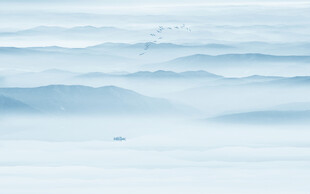 水墨画山水