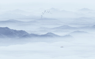 水墨山水画