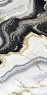 黑白大理石紋理圖案