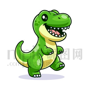 可愛卡通恐龍霸王龍