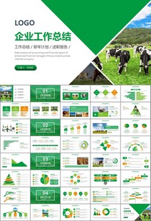 生態(tài)牧場畜牧業(yè)養(yǎng)殖乳業(yè)PPT