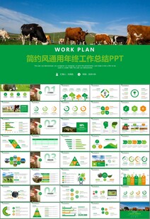 生態(tài)牧場畜牧業(yè)養(yǎng)殖乳業(yè)PPT