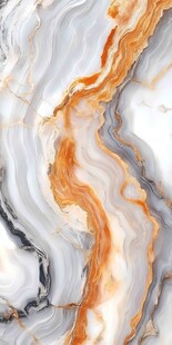 橙白相間大理石紋理圖案