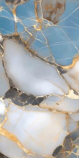 藍(lán)白大理石紋理特寫