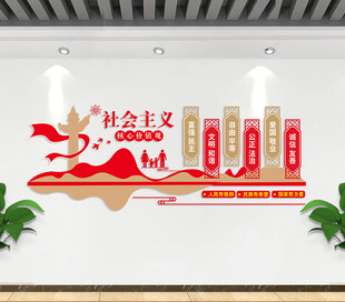社會(huì)主義核心價(jià)值觀文化墻