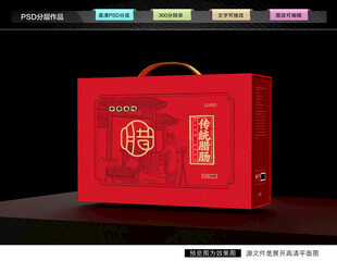 香腸禮盒 臘味包裝