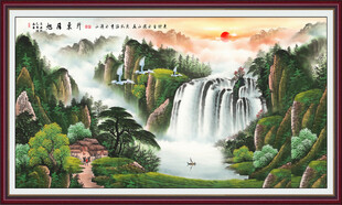 山水畫國畫山水畫