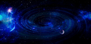 黑色星空背景墻