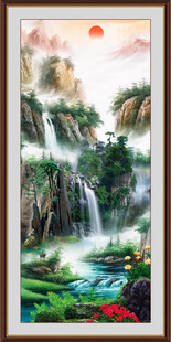 山水風(fēng)景畫(huà)