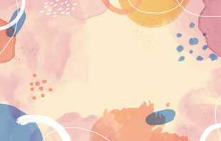 夢(mèng)幻多彩抽象流體背景圖